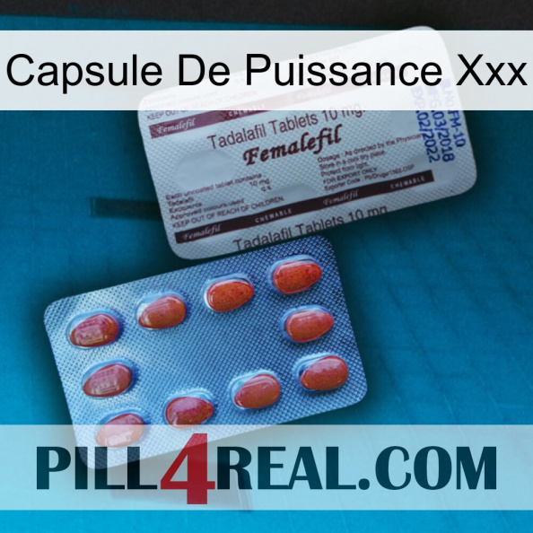 Xxx Power Capsule 36